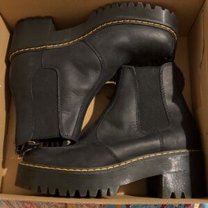 Doc Martins that have only been worn once. I still have the original box.